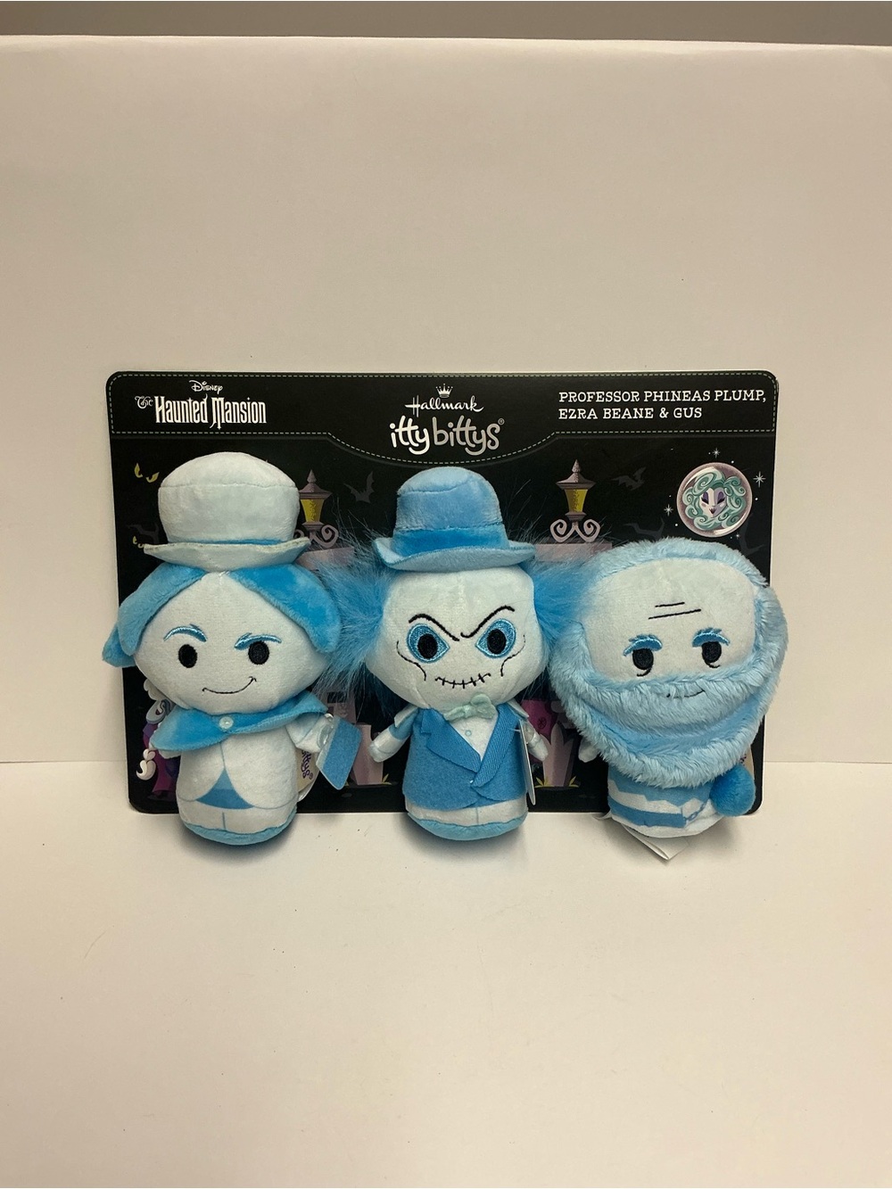 Hallmark itty bittys Disney Haunted Mansion Plush Set - NEW on Card